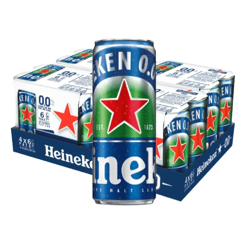 Bia Heineken Không Cồn 0.0, Pure Malt Lager, Alcohol Free Beer (330ml) - HEINEKEN